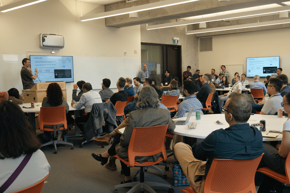 Participants attending a breakout session